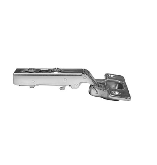 Bản lề Hafele Metalla SM 110° Inox đóng giảm chấn - Lắp trùm ngoài 315.06.750