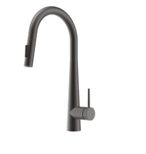 Vòi rửa chén Hafele HT25-SH1P417 màu Đen 567.24.498