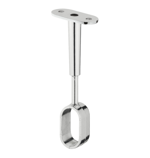 Bas đỡ thanh nhôm móc áo Hafele bắt vít vào kệ dưới 802.07.200