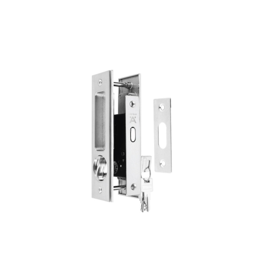Bộ khóa kèm tay nắm hình chữ nhật Hafele 499.65.106