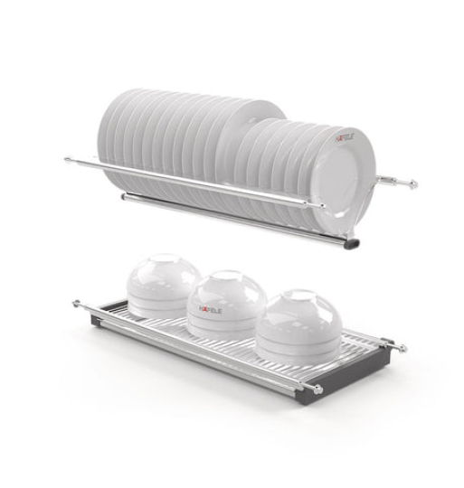 Rổ chén dĩa cố định Hafele - Presto, phiên bản không có khung 544.40.033