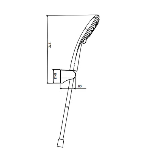 Bộ sen tay Hafele - Airsense 5 chức năng 485.60.626