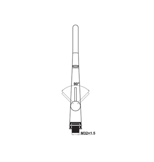 Vòi bếp Hafele HT21-CH1P245 577.55.220