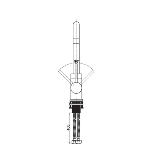 Vòi bếp Hafele HT21-CH1F220U 577.55.250