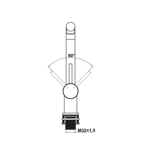 Vòi bếp Hafele HT21-CH1P254 577.55.200