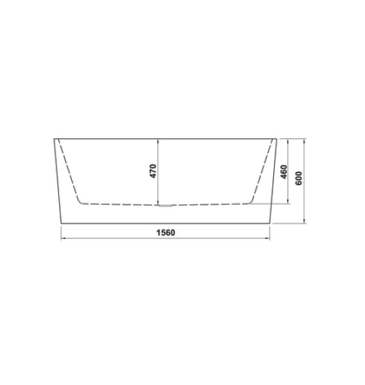 Bồn tắm độc lập Hafele - Nagoya hình bầu dục 1700 - 588.99.620