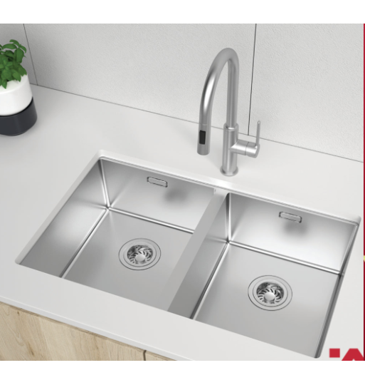 Chậu Rửa Chén Bát Inox HS24-SSN2S-750 Hafele 567.24.427