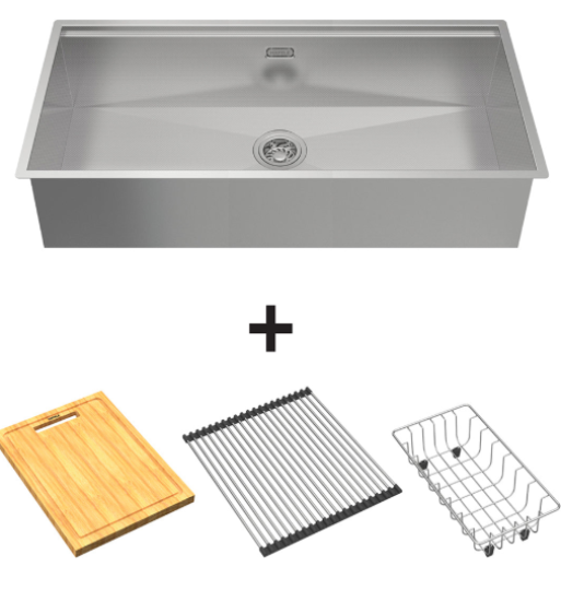 Chậu Rửa Chén Inox HS24-SSN1S-8644 Hafele 567.24.477