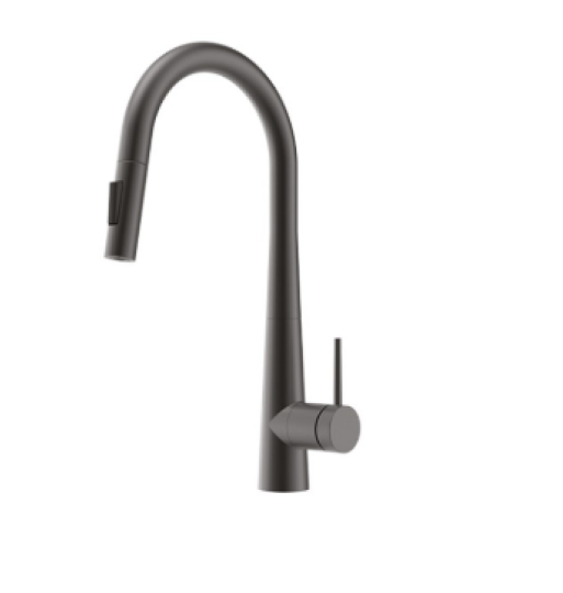 Vòi rửa chén Hafele HT25-SH1P417 màu Đen 567.24.498
