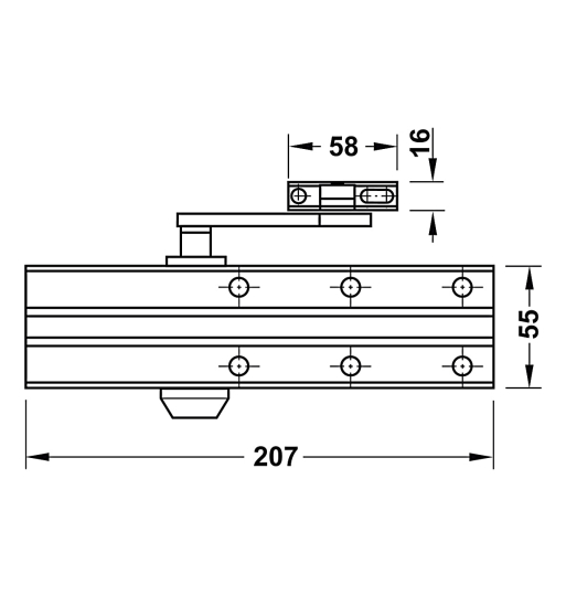 Thiết bị đóng tự động Hafele DCL 15 931.84.623